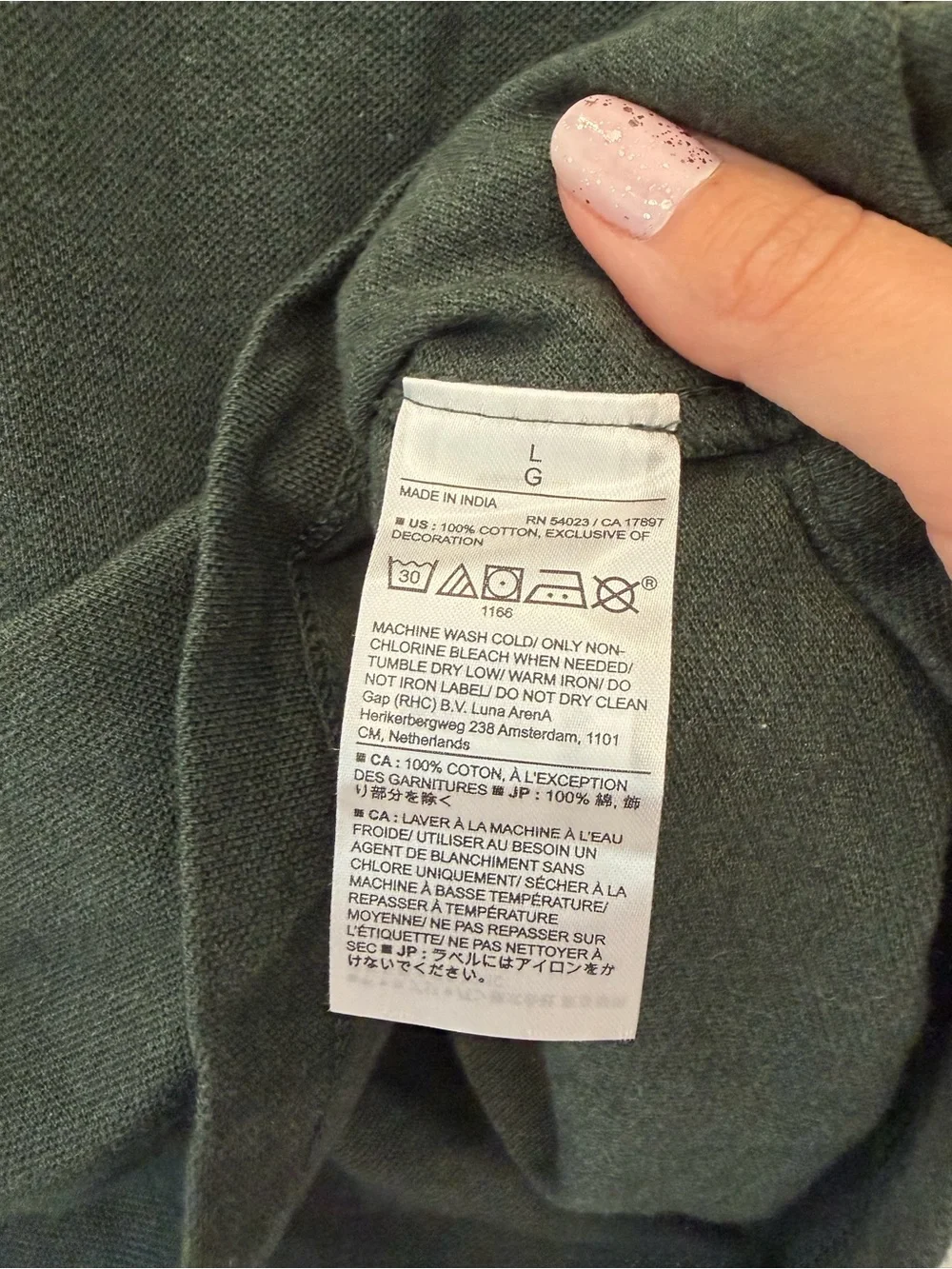 Banana Republic Men’s Dark Green Polo Shirt